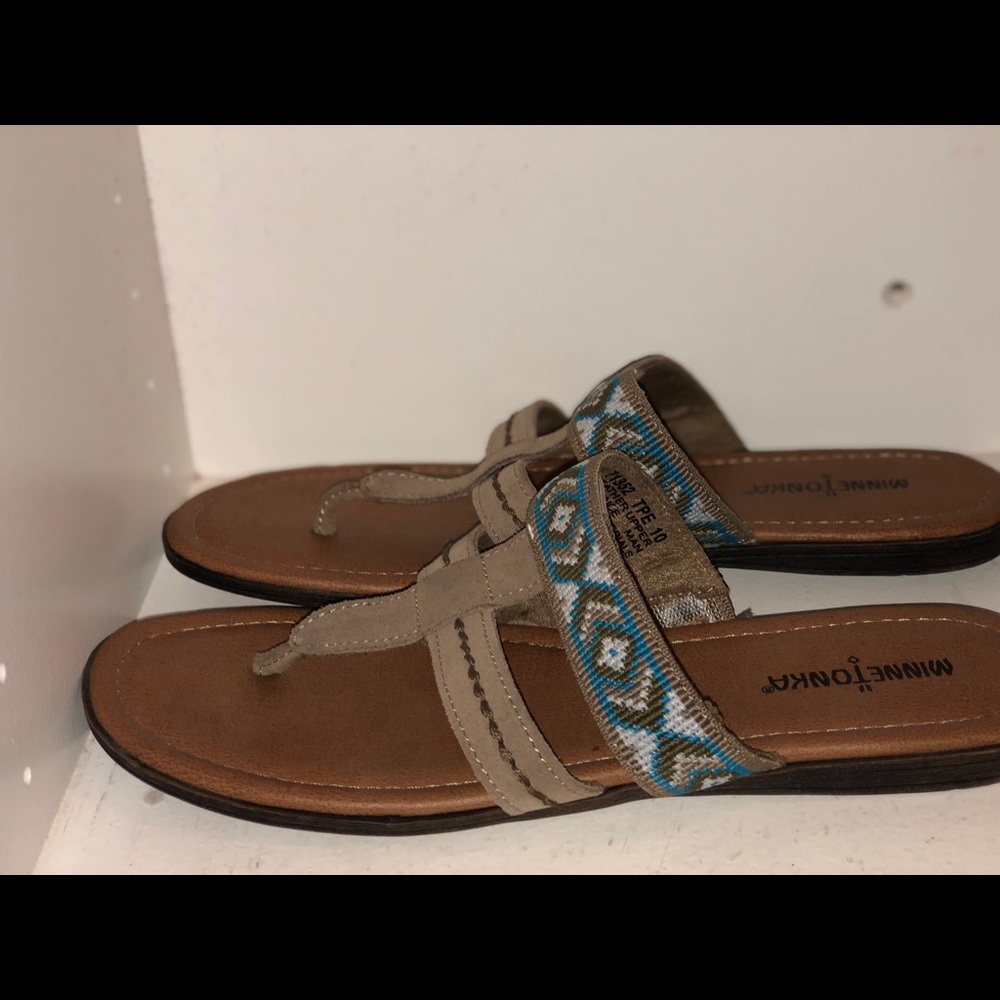 Cute leather sandals